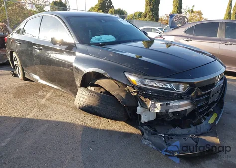 2019 Honda Accord Sport from USA, damaged, VIN 1HGCV1F37KA061351